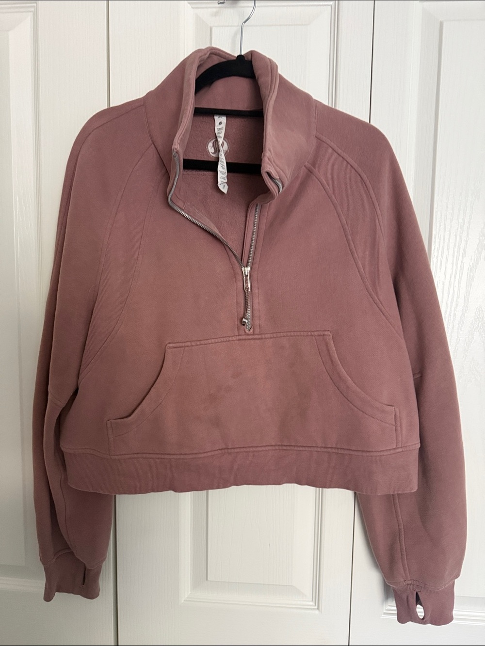 lululemon athletica Dusty Rose Half-Zip Pullover